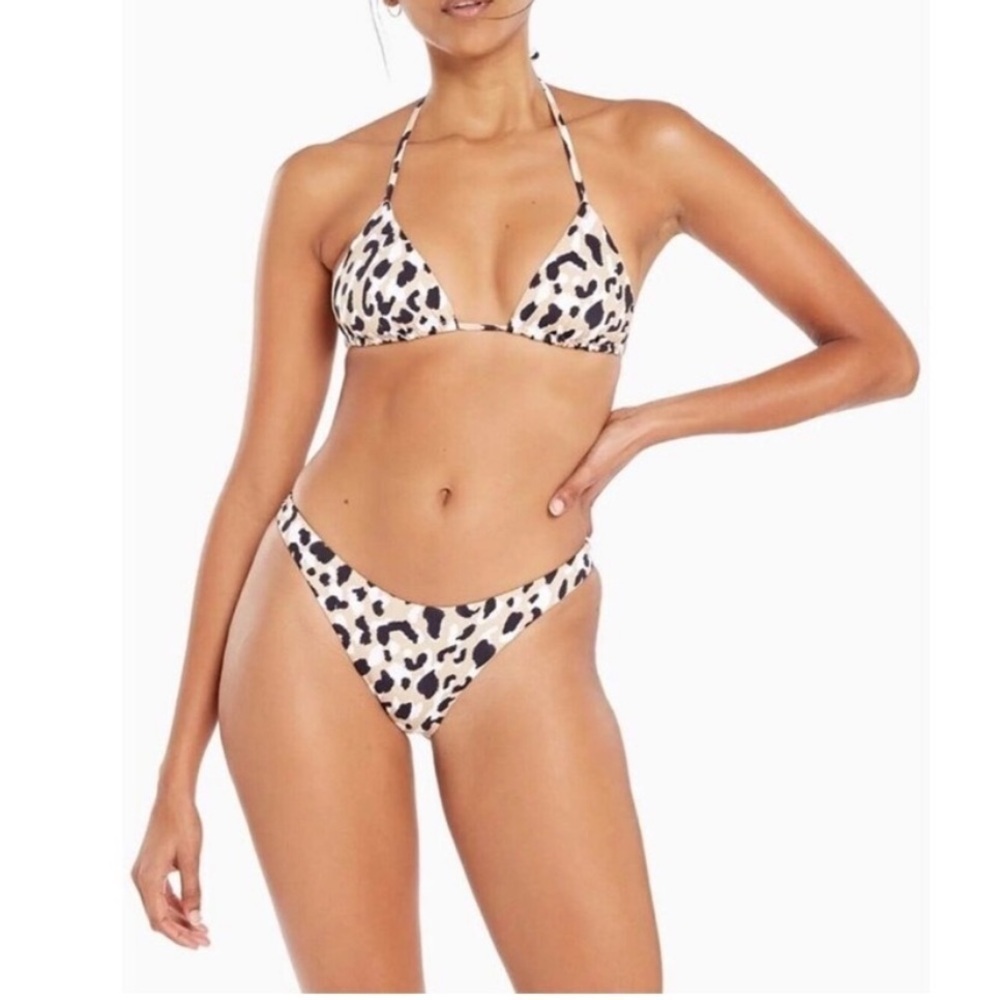 Vitamin A California Bikini Set Reversible Wildcat Size L